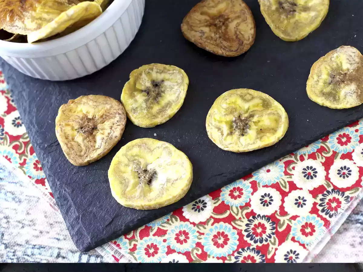 Uunissa paistetut plantain-lastut - kuva 3